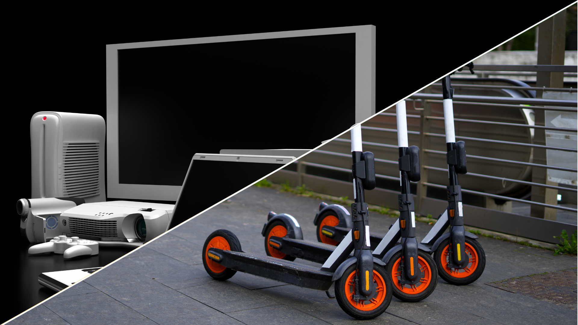 Electrónica y movilidad urbana: informática, móviles y e-scooters